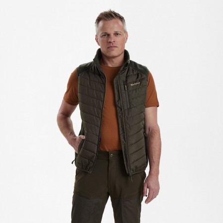 Moor Padded Waistcoat with knit